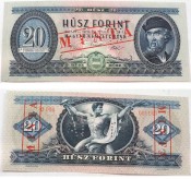 20 Forint 1969 MINTA 